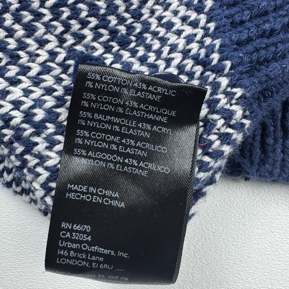 MAEVE DIVENDRA FLORAL BLUE NAVY SWEATER - Picture 6 of 7